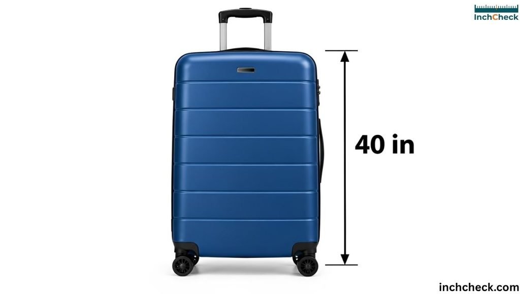 A Large Rolling Suitcase (Upright)