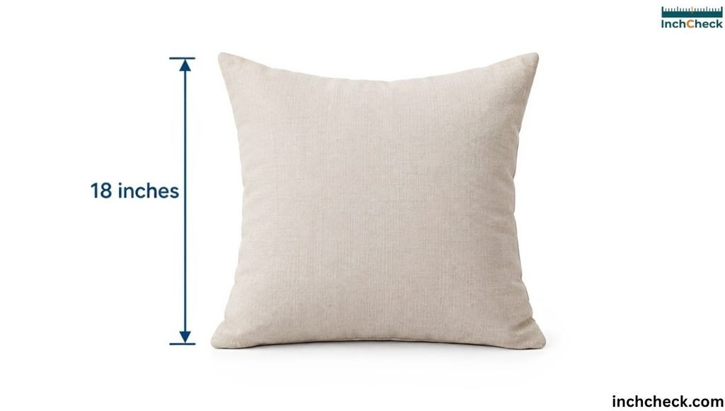 18 inches Medium-Sized Throw Pillow (One Side)