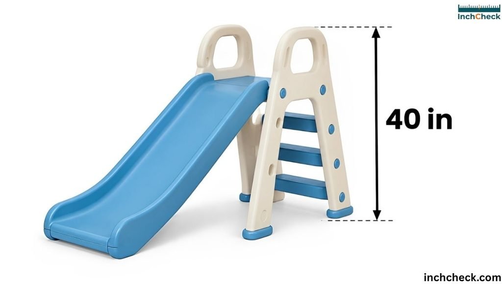 A 40 In Toddler Slide or Indoor Play Structure
