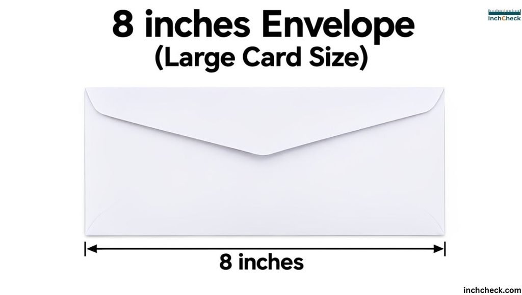8 inches Envelope (Large Card Size)