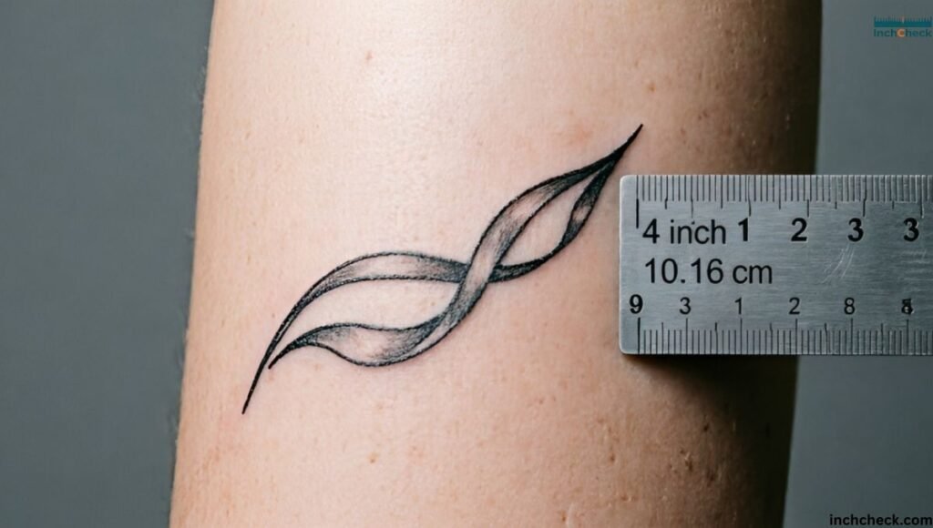 How Big Is 4 Inches Tattoo