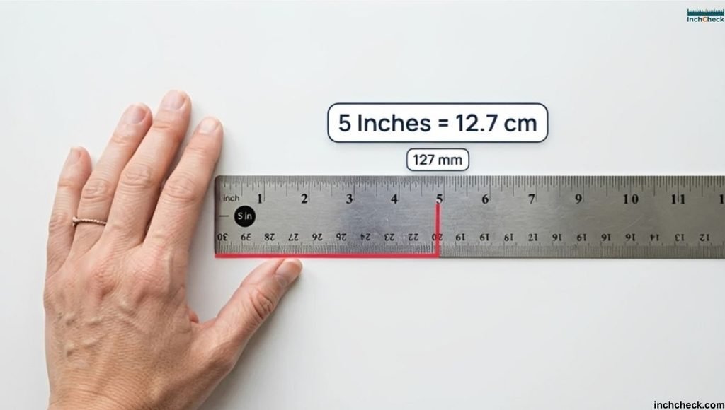 How Long Is 5 Inches on a Ruler?