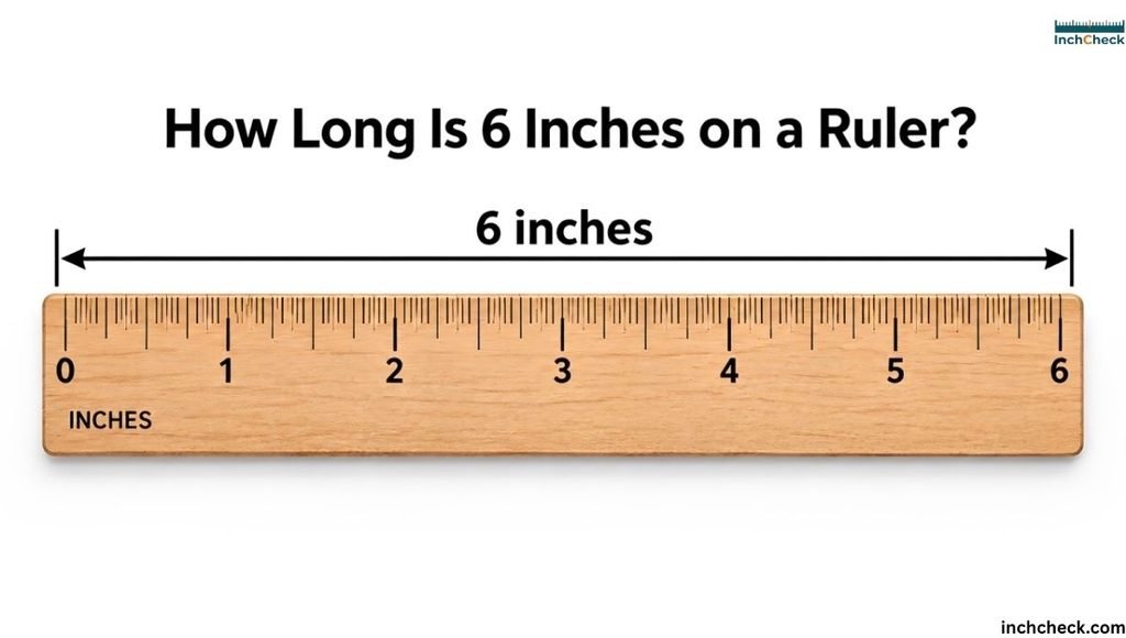 How Long Is 6 Inches on a Ruler?