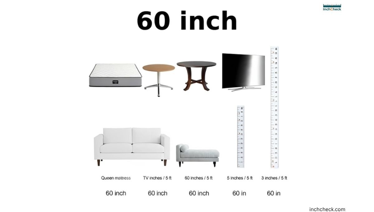 How Long Is 60 Inches A Quick-Reference Guide With Feet, CM & Real Objects