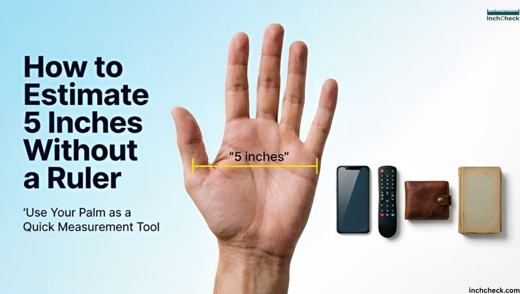 How to Estimate 5 Inches Without a Ruler