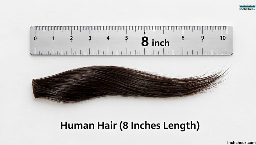 Human Hair (8 Inches Length)