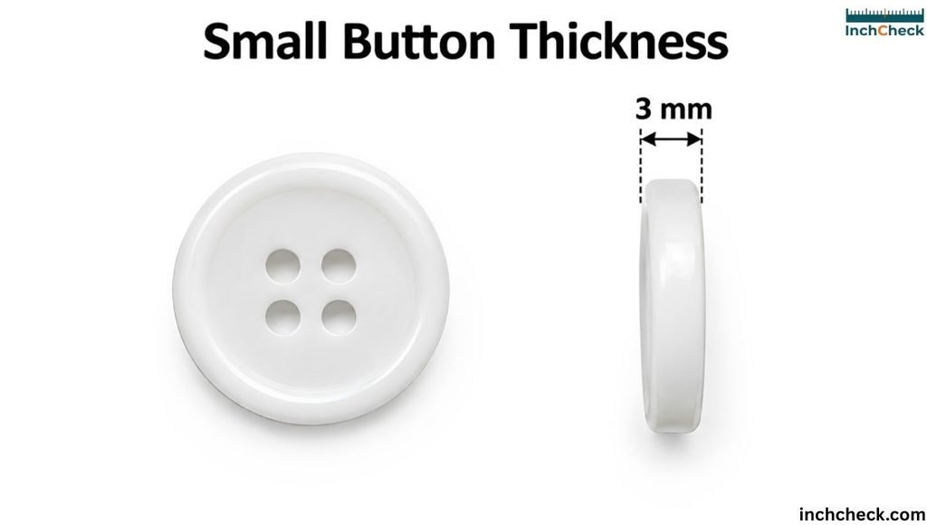 Small Button Thickness