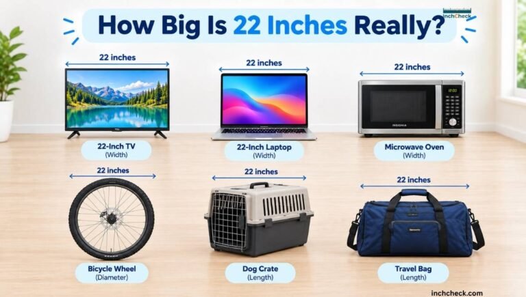 So, How Big Is 22 Inches Really A Simple Visual Guide