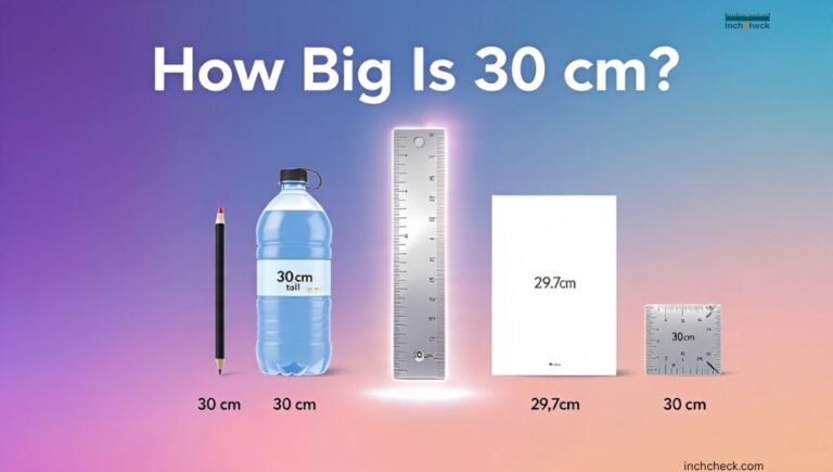 So, How Big Is 30 cm Compared to Everyday Objects