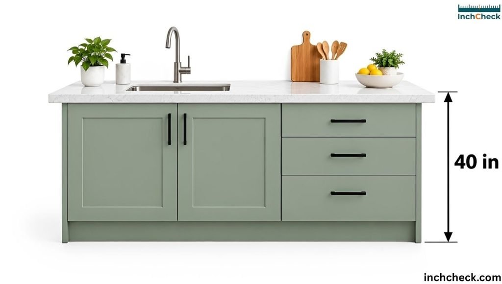 Standard Kitchen Counter Is Slightly Taller