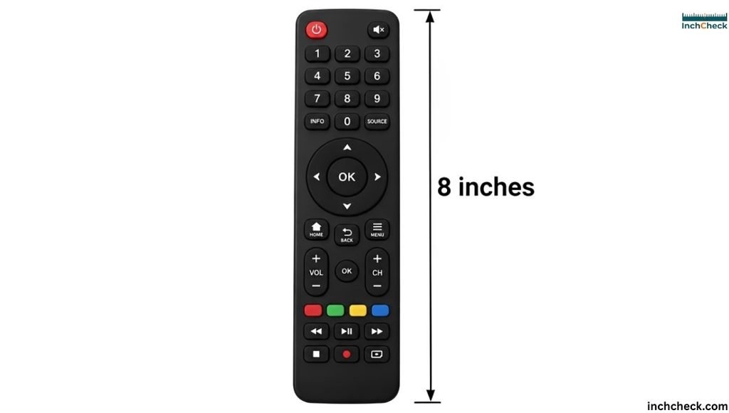 8 inches TV Remote Control