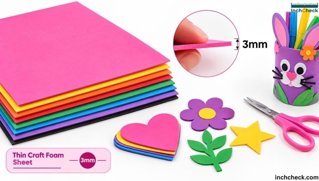 3mm Thin Craft Foam Sheet