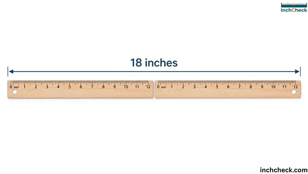 Two Standard Rulers Placed End to End (Minus a Little)