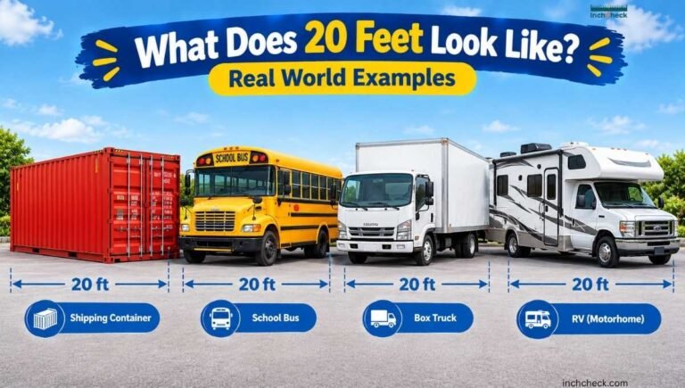 What Does 20 Feet Look Like How Far Is 20 Feet Visually