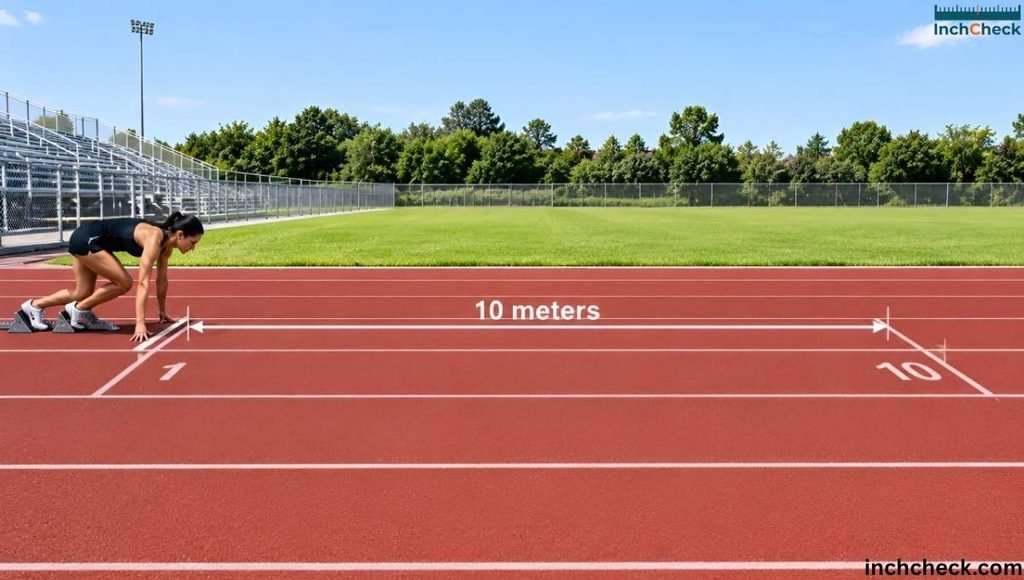 10-meter Sprint Lane