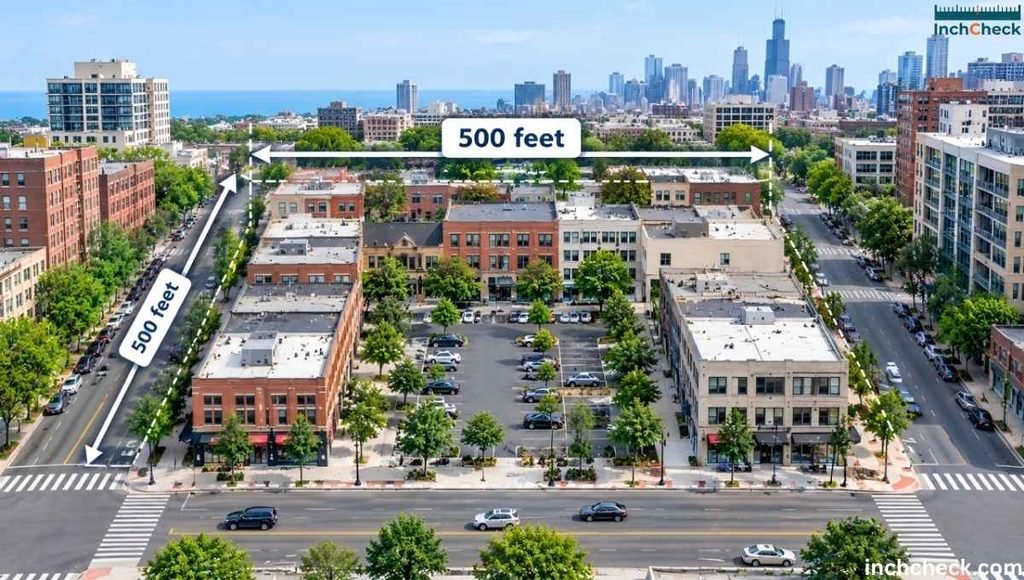 A City Block in Many U.S. Cities
