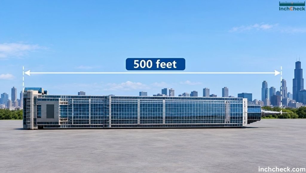 500 feet Modern Skyscraper Laid on Its Side