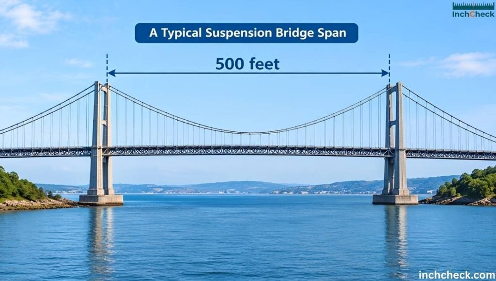 A Typical Suspension Bridge Span