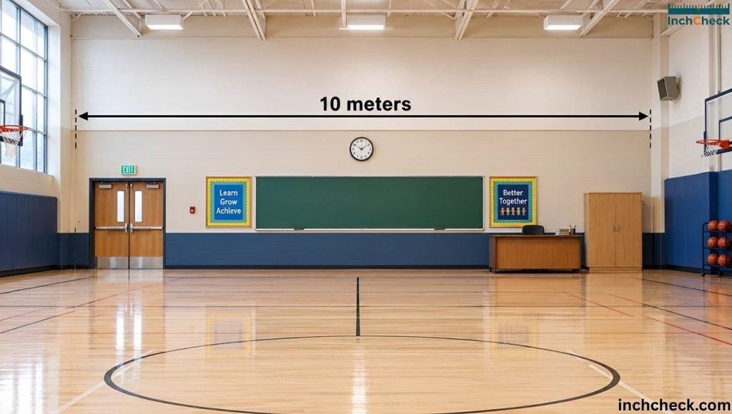 Classroom Wall In Large Gym