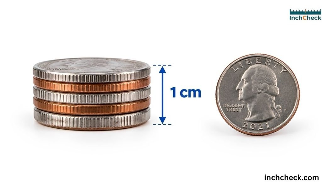 1 cm Coin Thickness