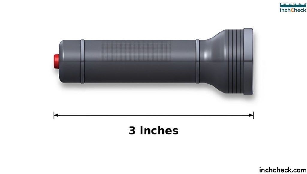 Compact Flashlight Length (Mini EDC)