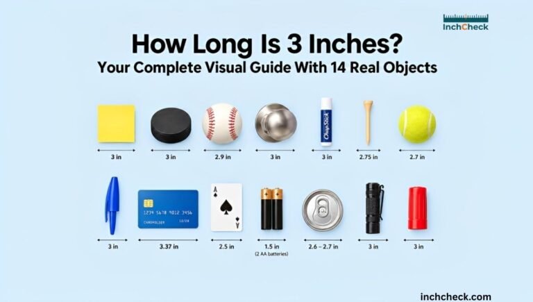 How Long Is 3 Inches Your Complete Visual Guide With 14 Real Objects
