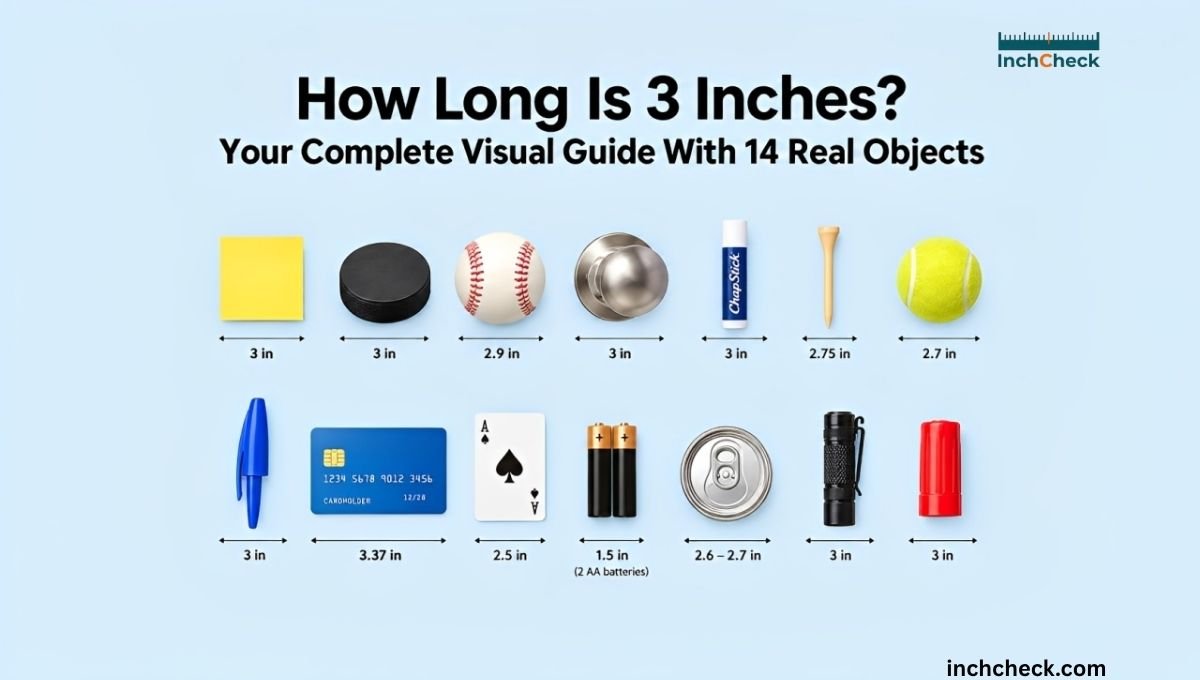 How Long Is 3 Inches Your Complete Visual Guide With 14 Real Objects