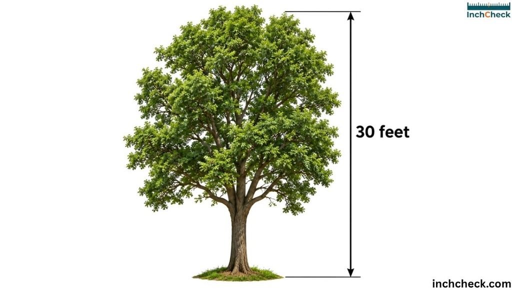 30 feet Large Tree