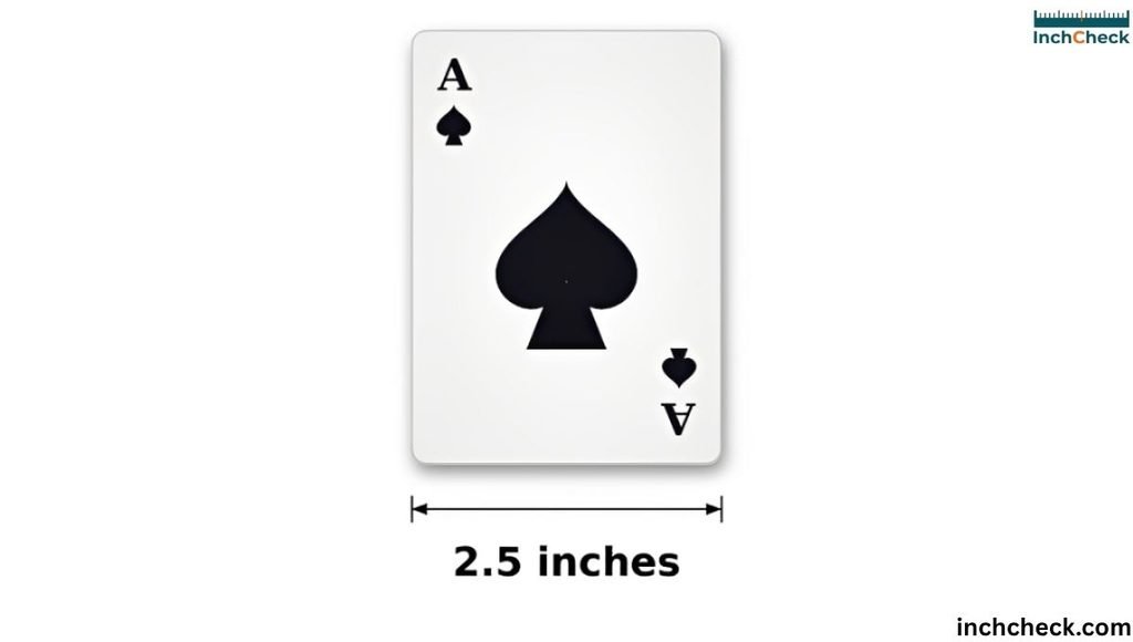 Playing Card Width (2.5 Inches)