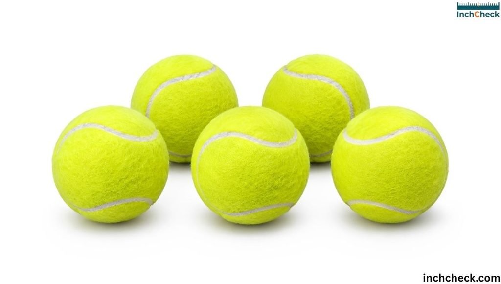 Set of Five Tennis Balls