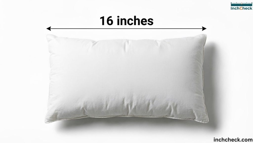 16 inches Standard Pillow Width
