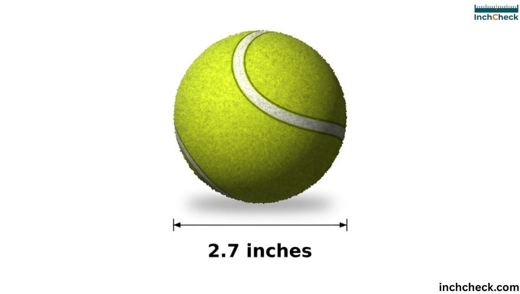 Tennis Ball Diameter (2.7 Inches)