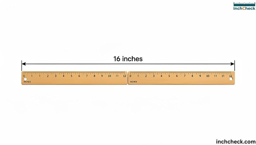 Two Standard Rulers End to End (Minus a Bit)
